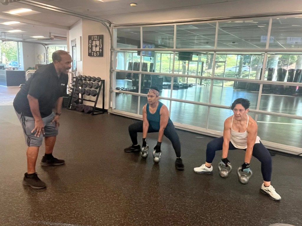 Semi-private training session at SynergyFx Strength & Wellness Lab